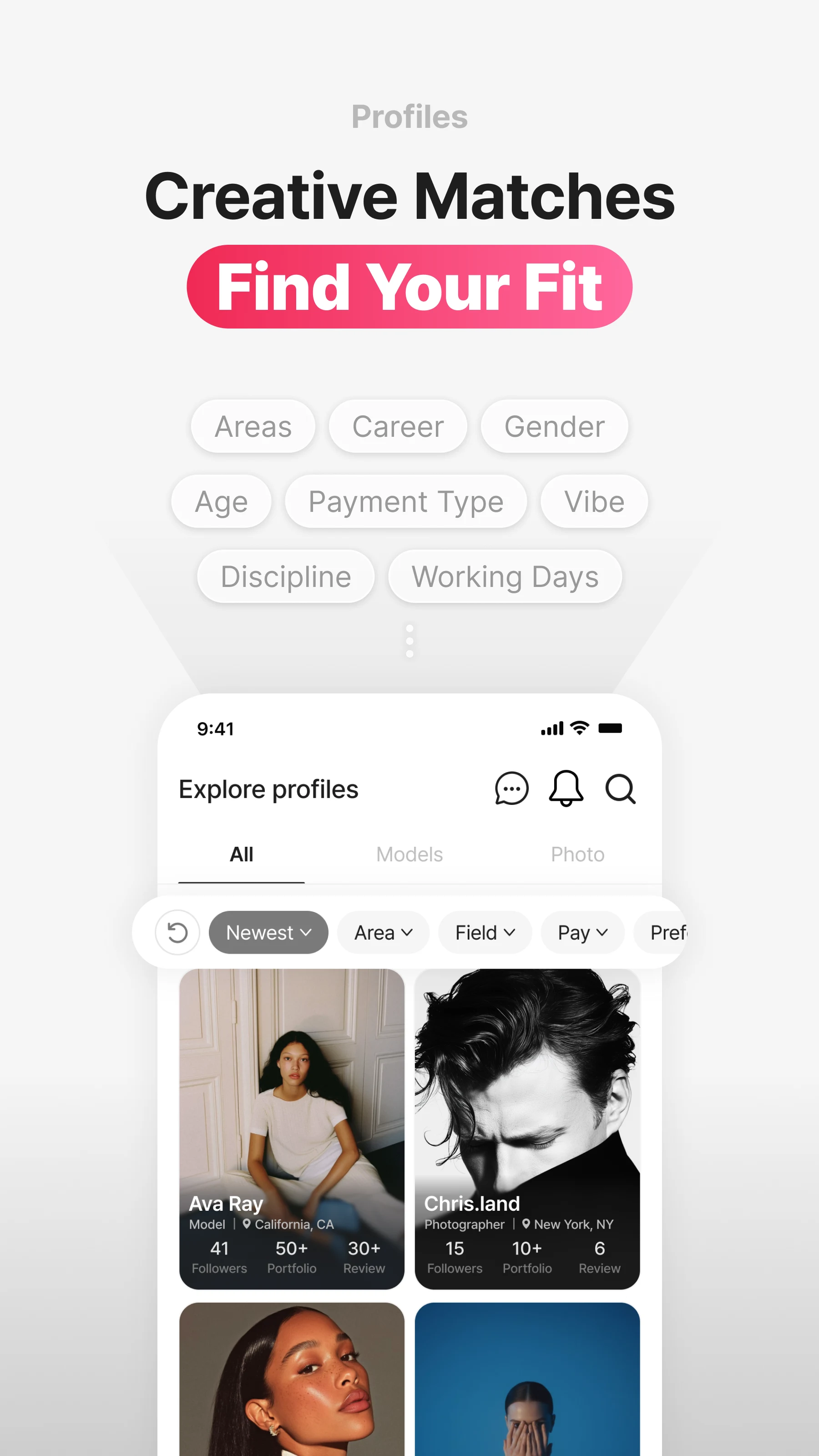 Inpose - Model & Photographer screenshot