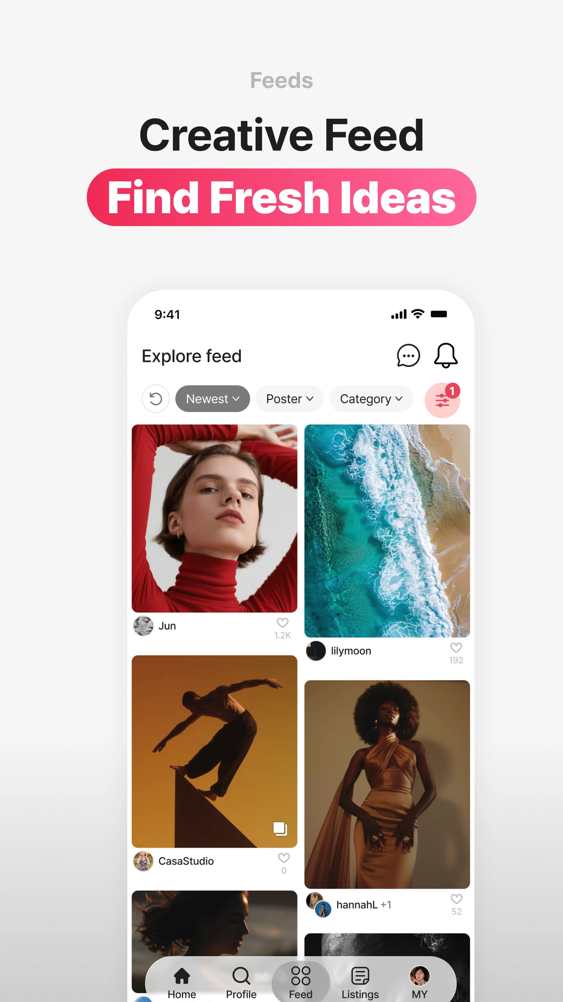 Inpose - Model & Photographer screenshot