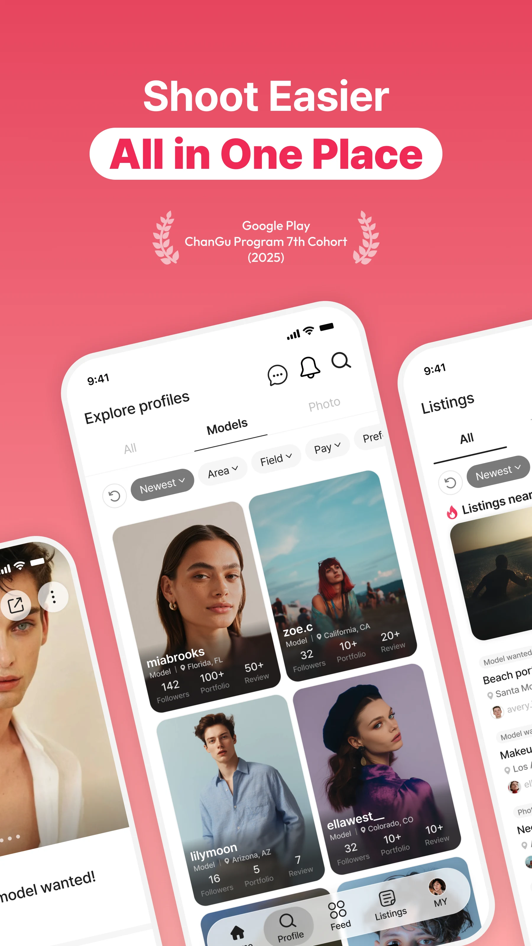 Inpose - Model & Photographer screenshot