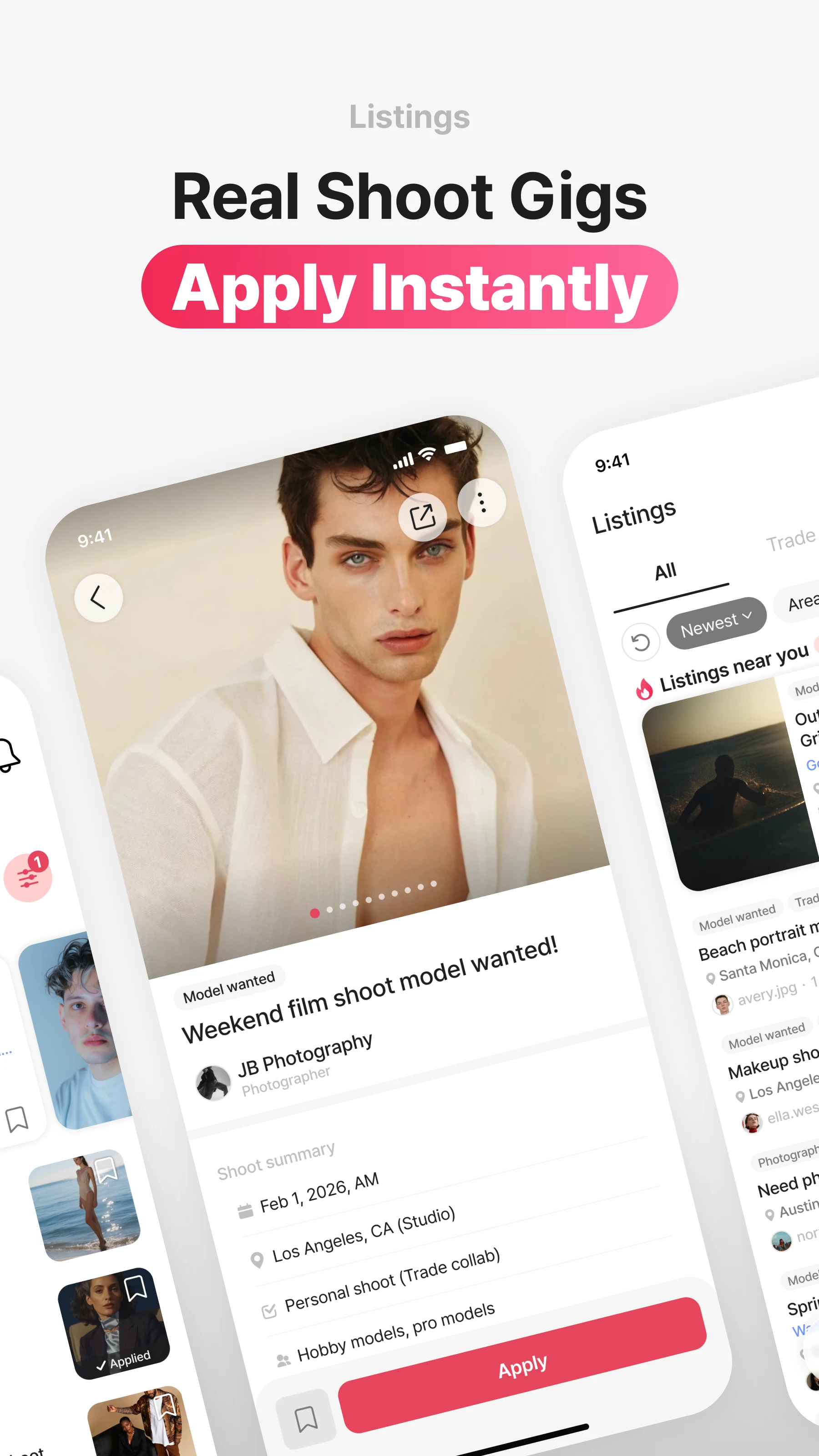Inpose - Model & Photographer screenshot